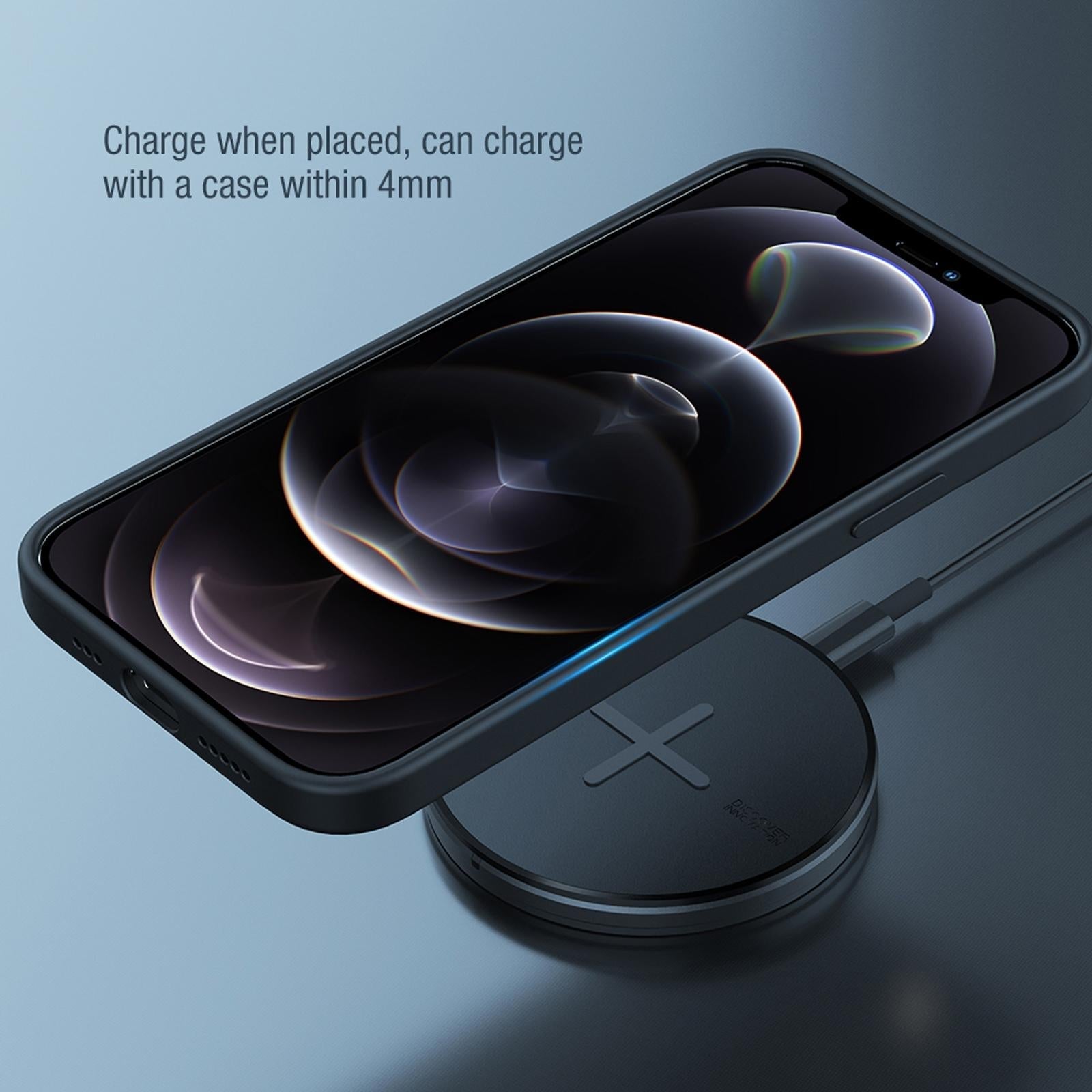 Fast Charging Wireless Charger Portable & Button Design 4