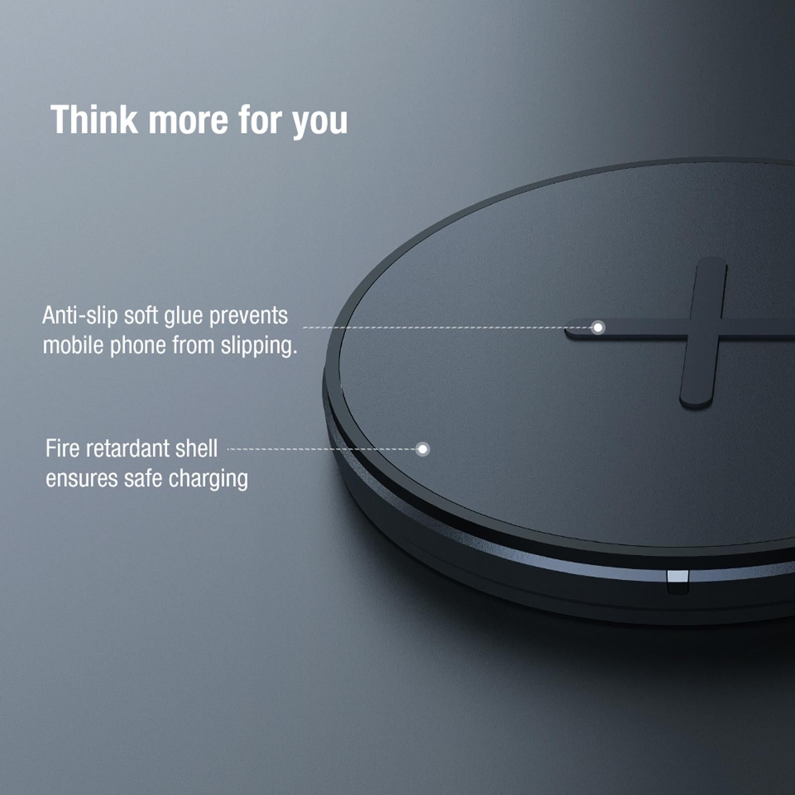 Fast Charging Wireless Charger Portable & Button Design 13
