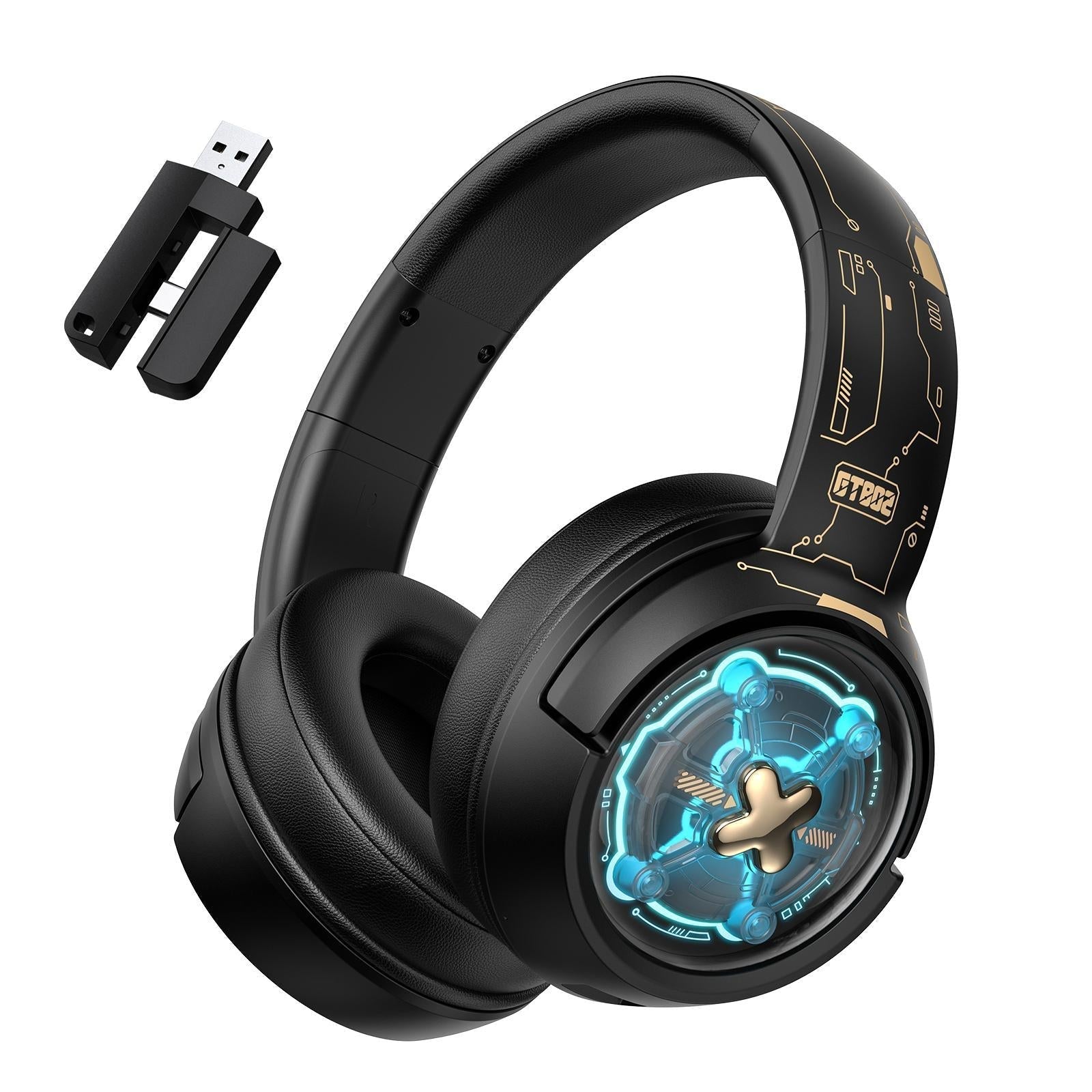 Wireless Gaming Headset Onikuma Gt802 - Black 9