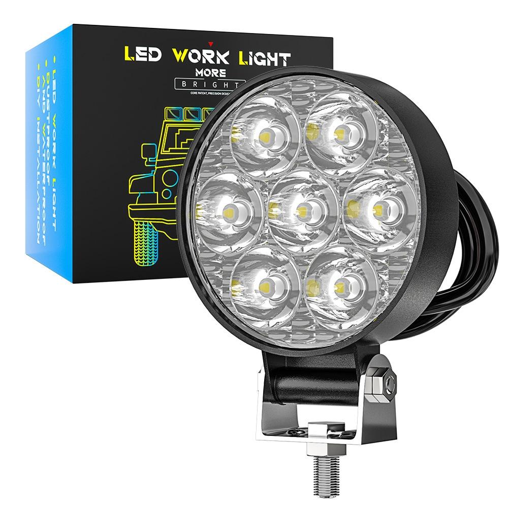 9 - 30V 12W 6000K 2.5 Inch Car Led Engineering Auxiliary Light White Light 7