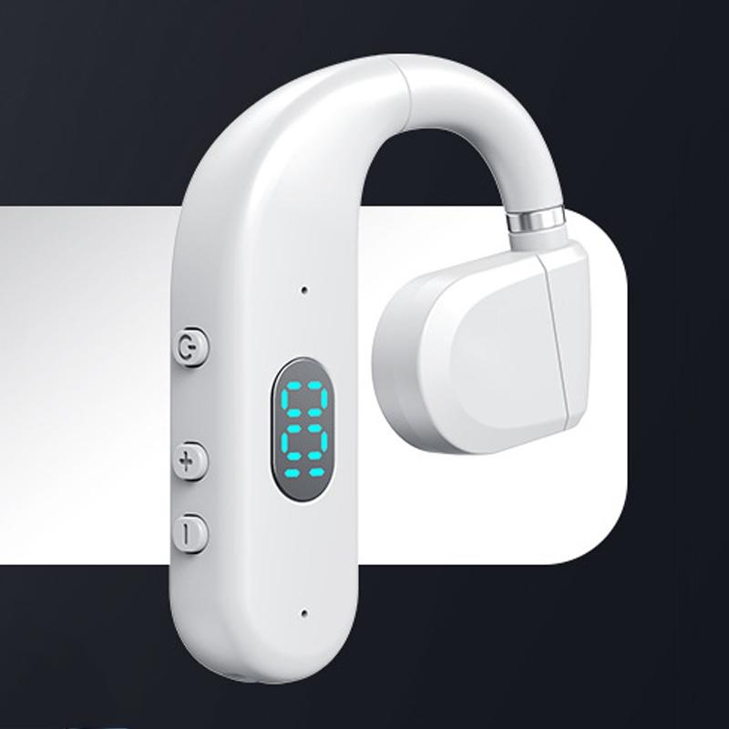 Wireless Bluetooth Headphone With Digital Display - Black - Black 15