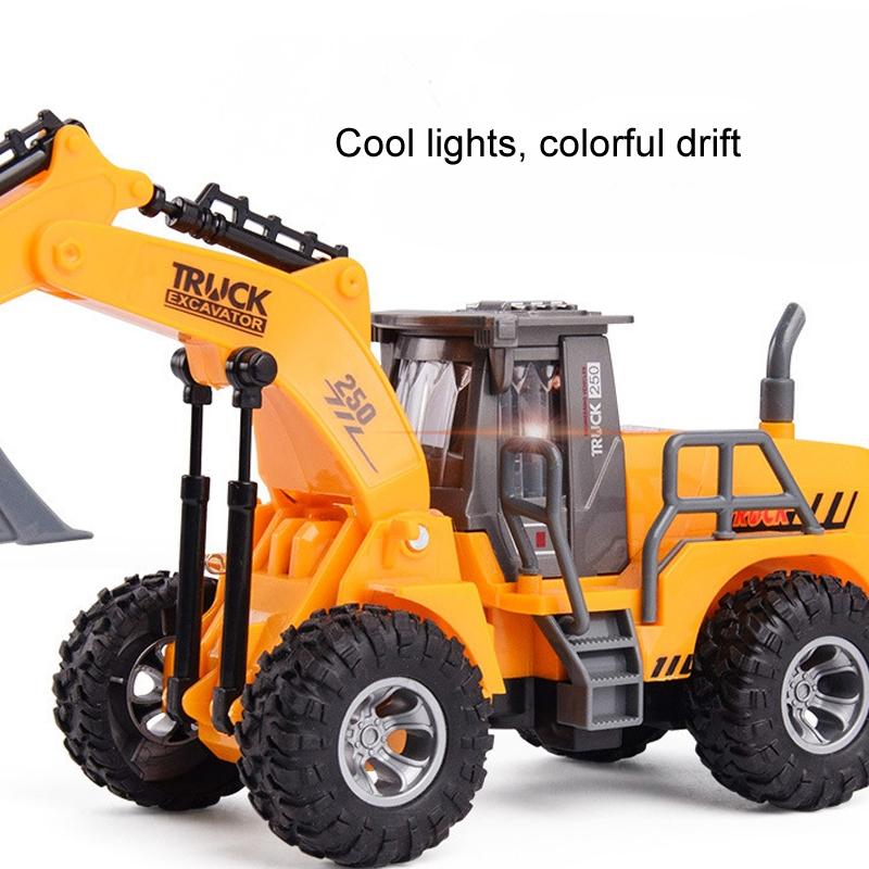5-way Electric Engineering Vehicle Model with Wireless Remote Control - Bulldozer 8