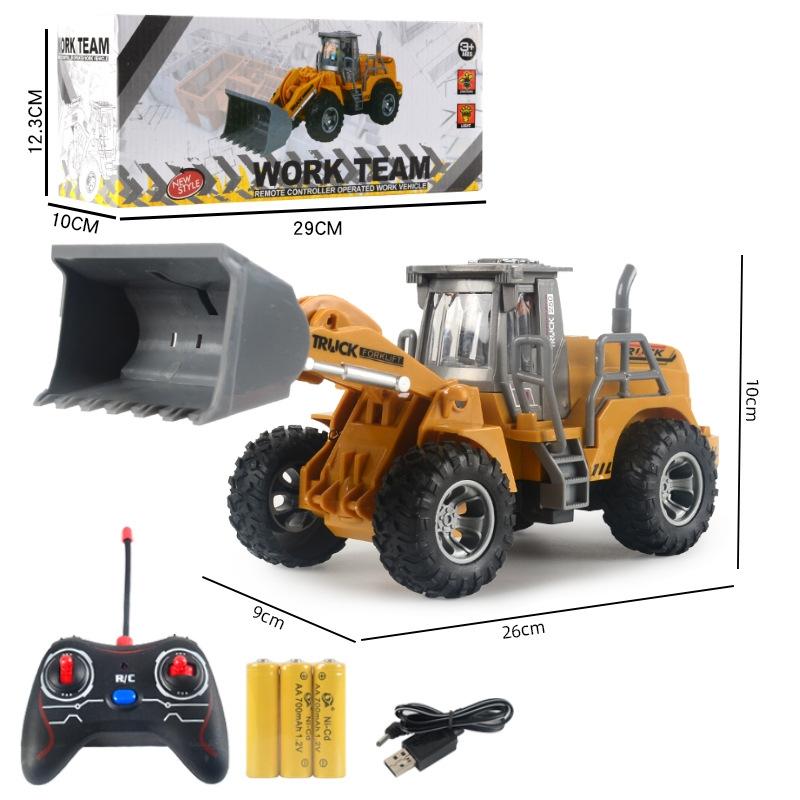 5-way Electric Engineering Vehicle Model with Wireless Remote Control - Bulldozer 11