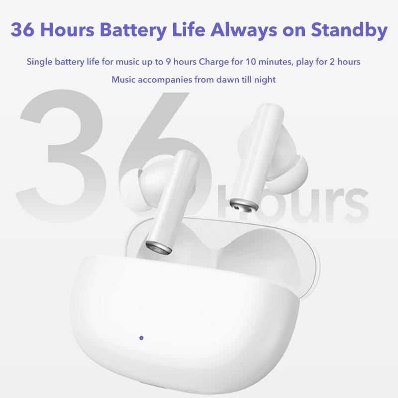 Waterproof Bluetooth Earbuds with Active Noise Reduction - Silver 7