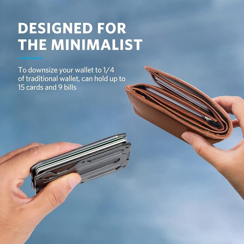 Rfid-blocking Carbon Fiber Card Holder - Sleek & Secure 4