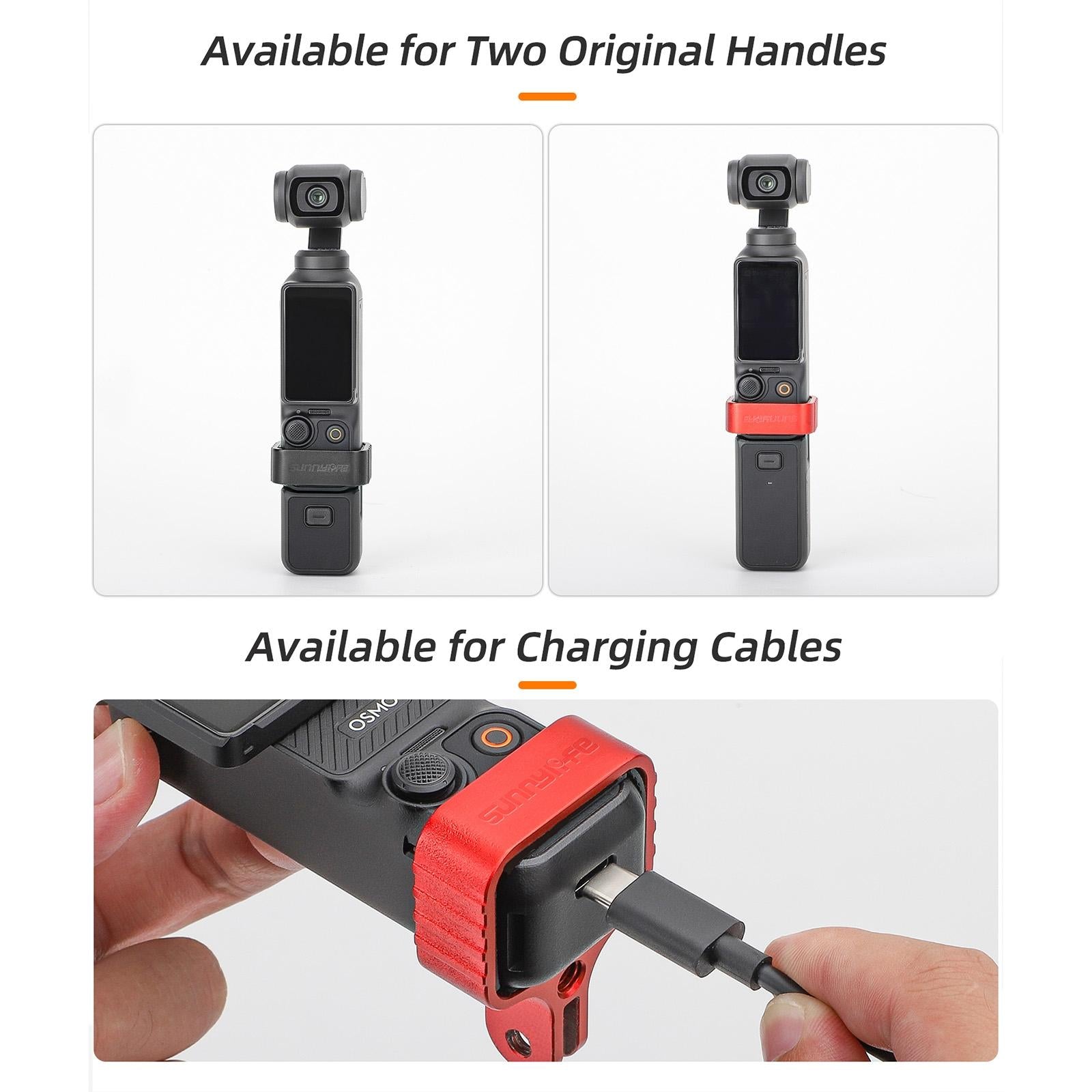 Universal Metal Bracket Adapter for Dji Pocket 3 with Screw - Black 6