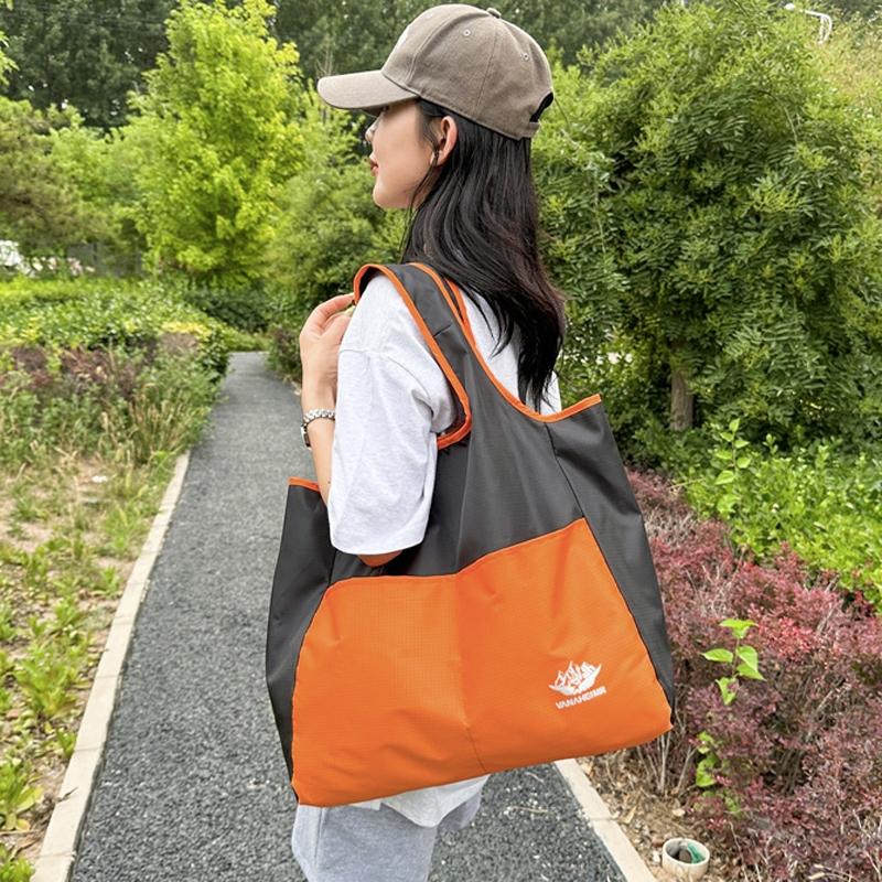 Waterproof Foldable Tote For Outdoor Sports - Orange 3