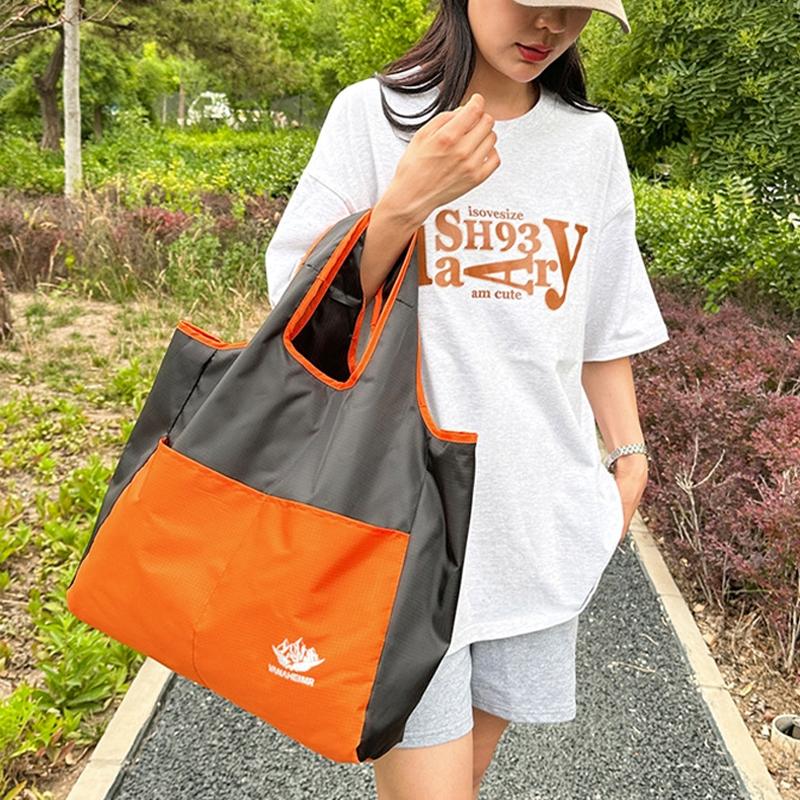 Waterproof Foldable Tote For Outdoor Sports - Orange 5