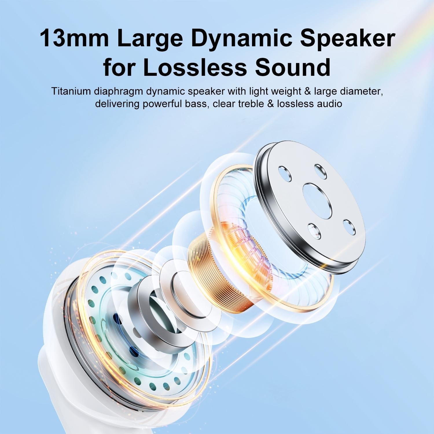 True Wireless Bluetooth Earphones with Dual-mic - Black 5