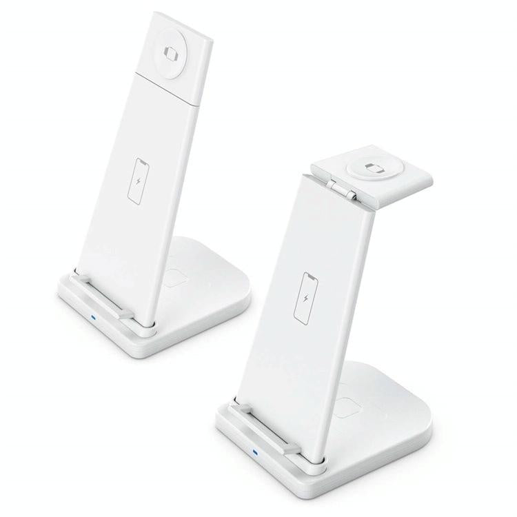 3 In 1 Portable Wireless Charger Detachable - White 7