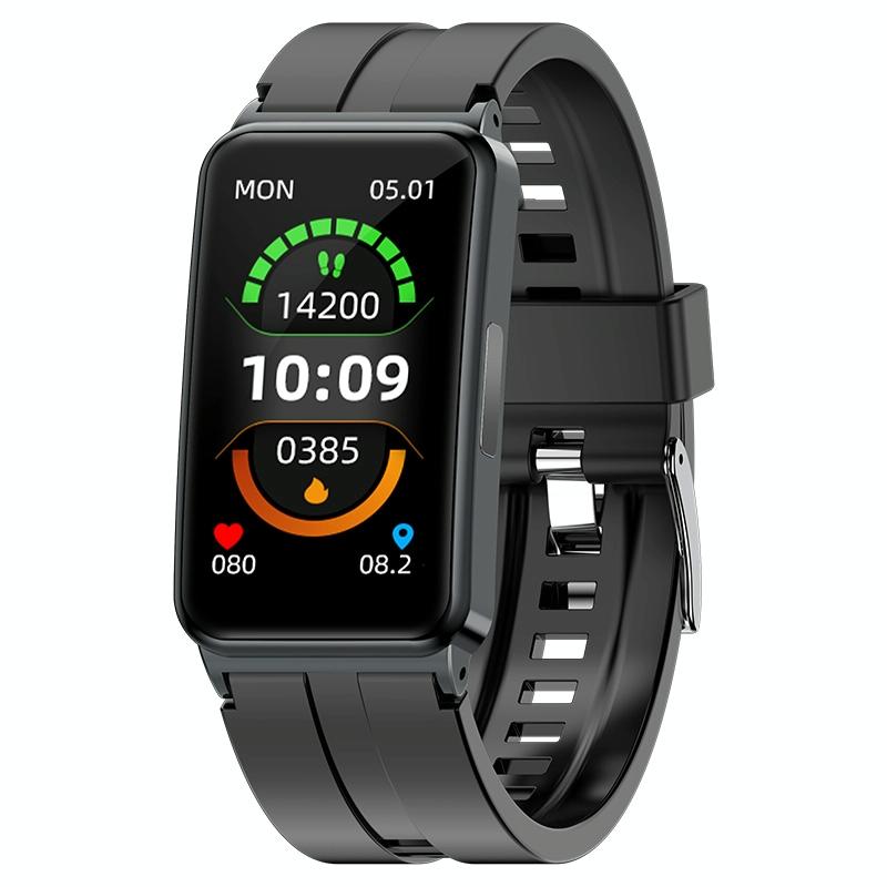 Smart Watch With Heart Rate And Blood Pressure Monitoring - Colour Screen - Black 10