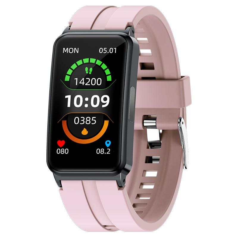 Smart Watch With Heart Rate And Blood Pressure Monitoring - Colour Screen - Black 12