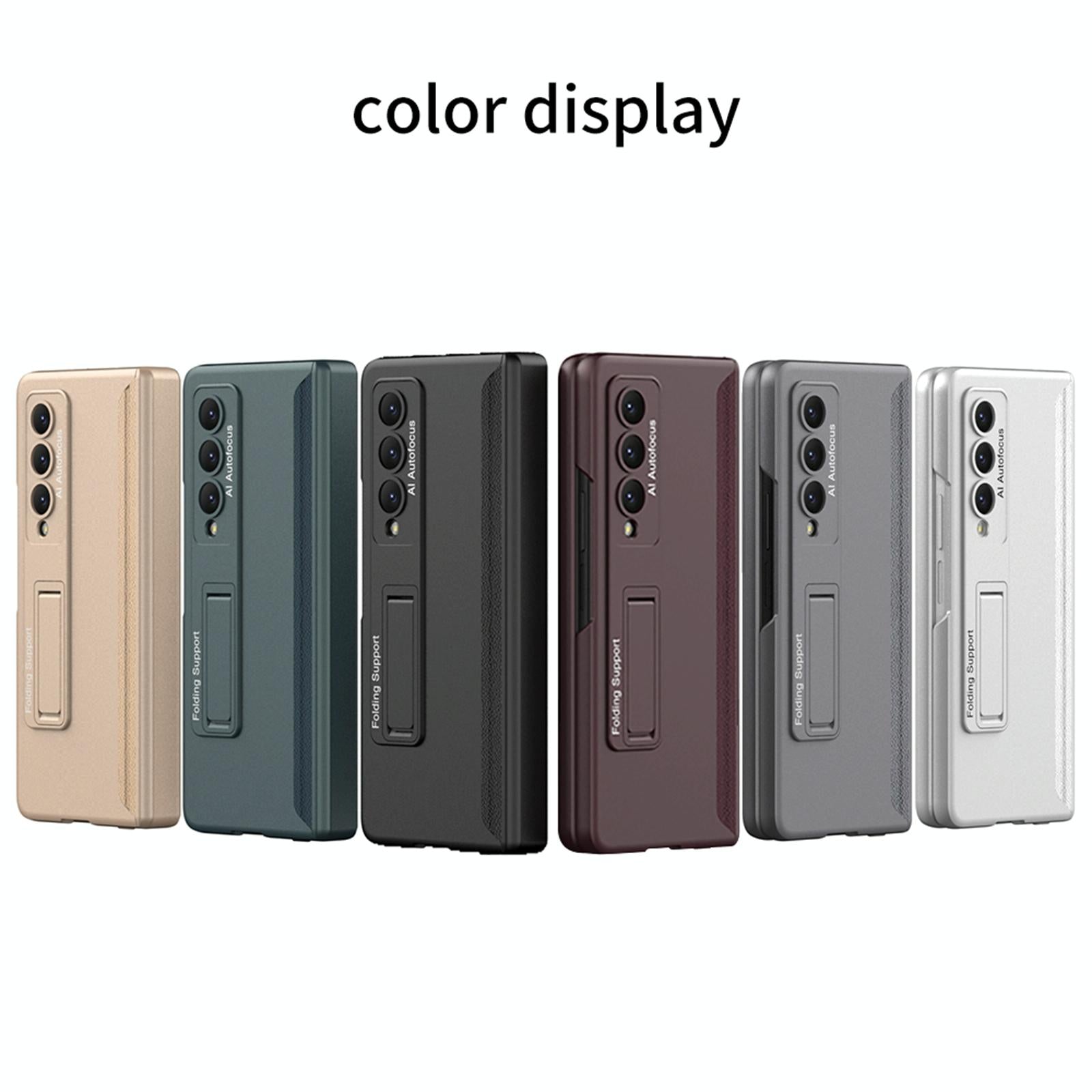 For Samsung Galaxy Z Fold4 5G Magnetic Fold Case - Full Coverage - Green 3