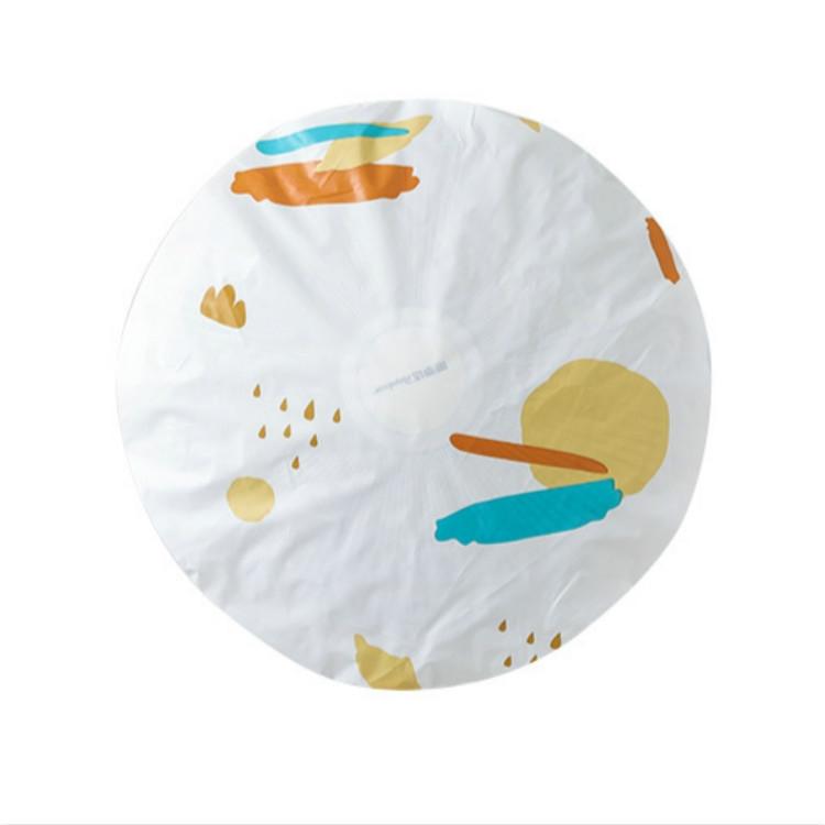 Modern Minimalist Floral Floor Fan Cover - 48cm - Yellow