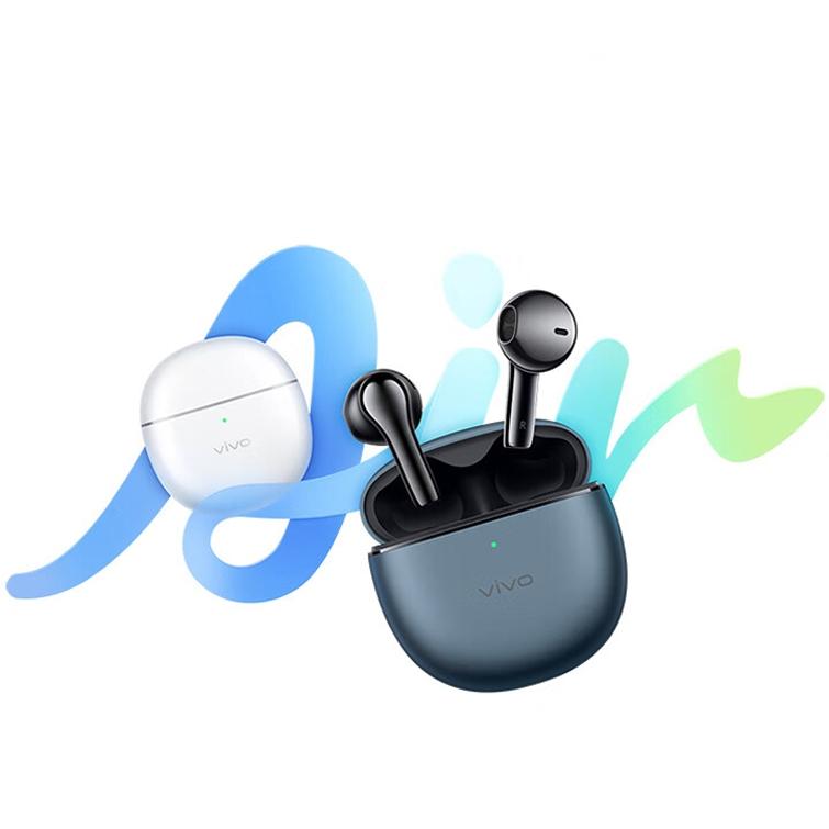 Wireless Dual Mic Tws Air Earphones with Noise Reduction - White 3
