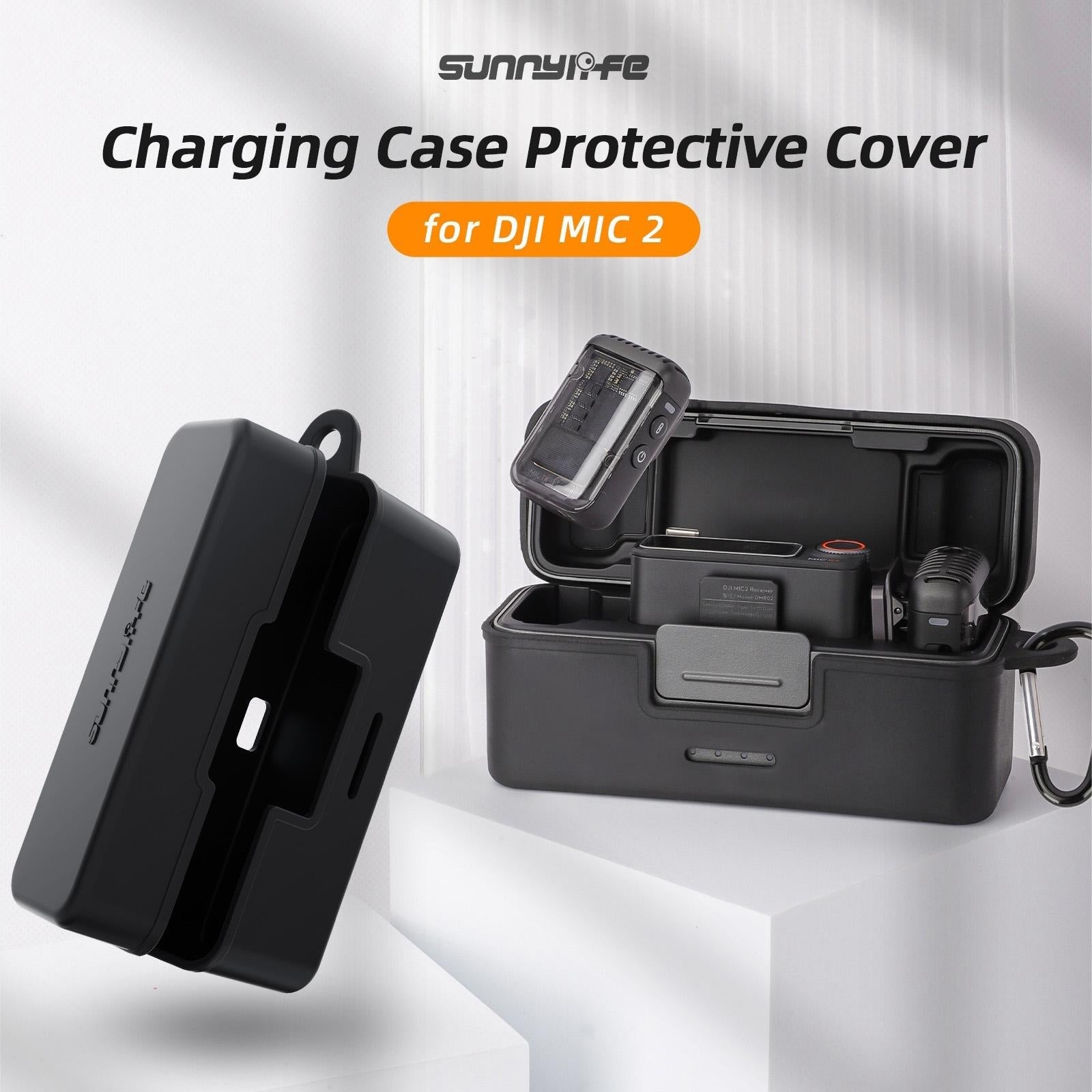 Protective Cover for Dji Mic 2 Charging Case - Wireless Mic Compatible 3
