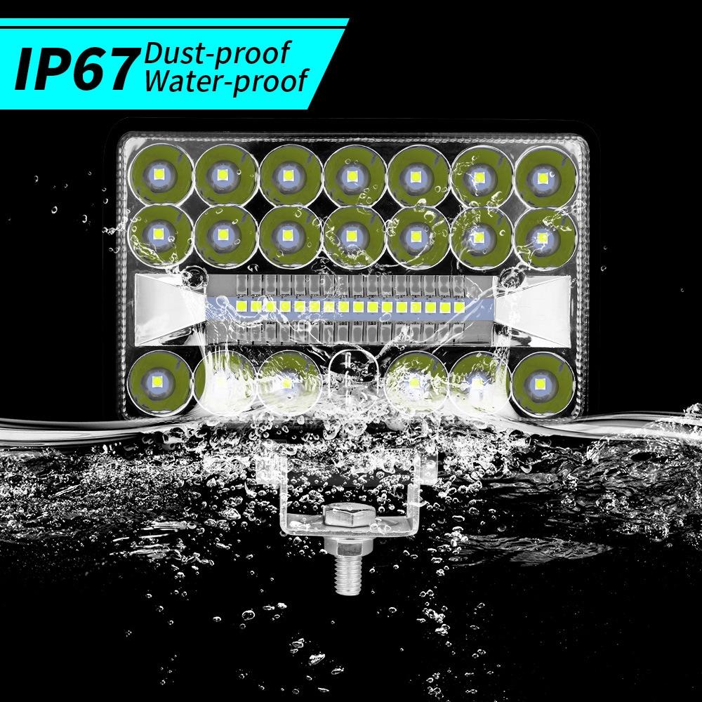 9 - 80V 18W 6000K 4 Inch Car 36Pcs Led Work Light White Light 7