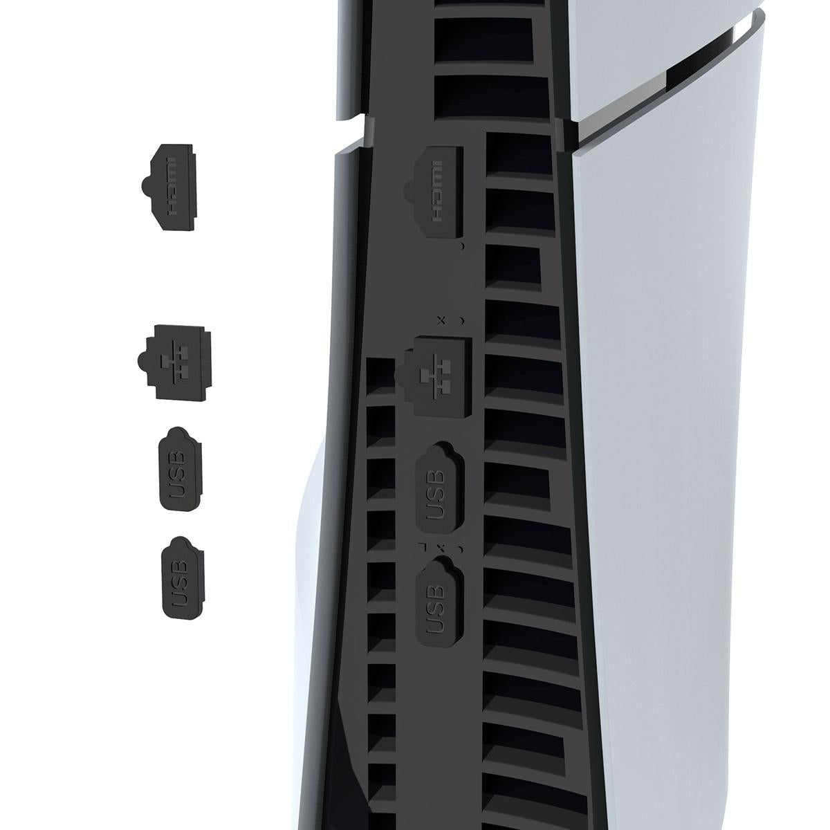 Sony Ps5 Slim Dust Plug Set for Pg-p5s012 Game Console 4