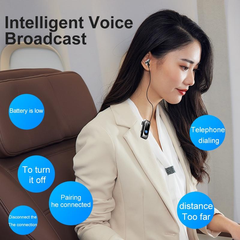 Wireless Bluetooth Earphone for Business - K55 - Black 8