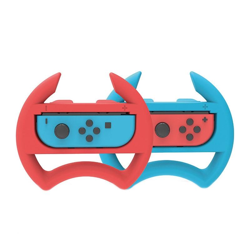 Red Nintendo Switch Steering Wheel for Gamepad 3