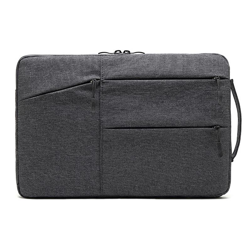 11.6 Inch Business Laptop Liner Bag - Polyester Zipper Closure - Black 12