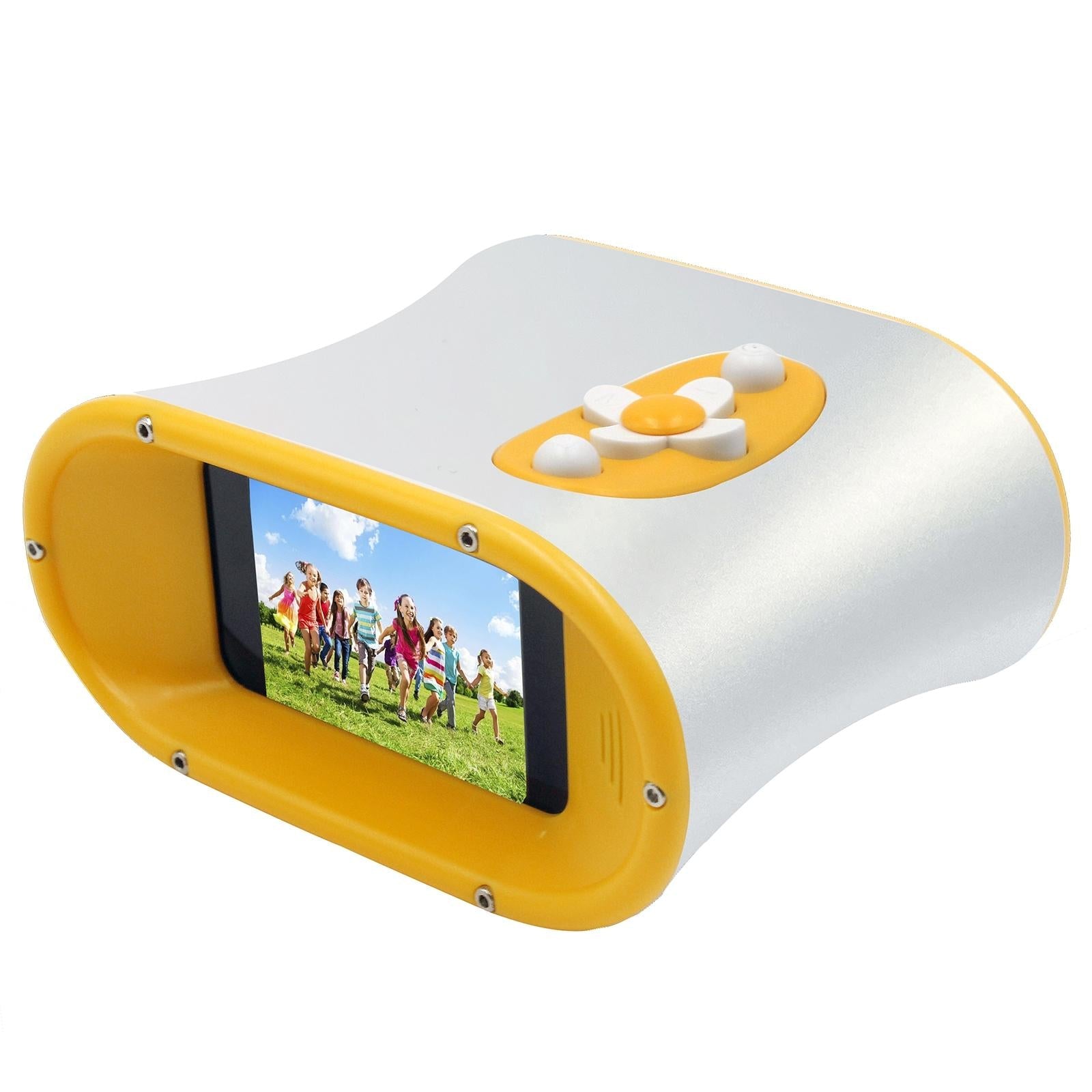 10x Magnification Binocular Camera with 2.4 Ips Screen - Yellow