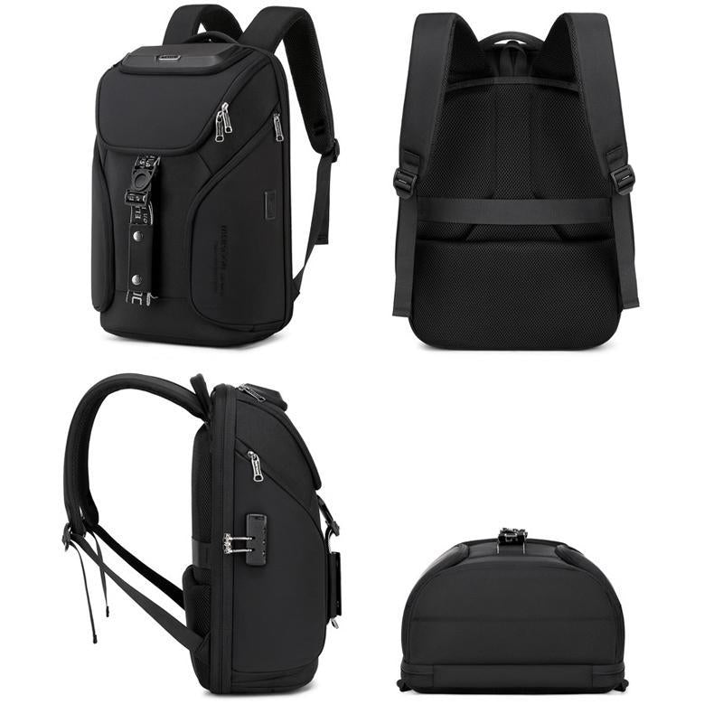 Waterproof Anti Theft Business Backpack With Usb Ports 4