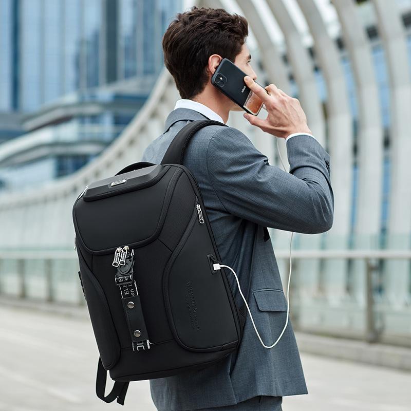 Waterproof Anti Theft Business Backpack With Usb Ports 10