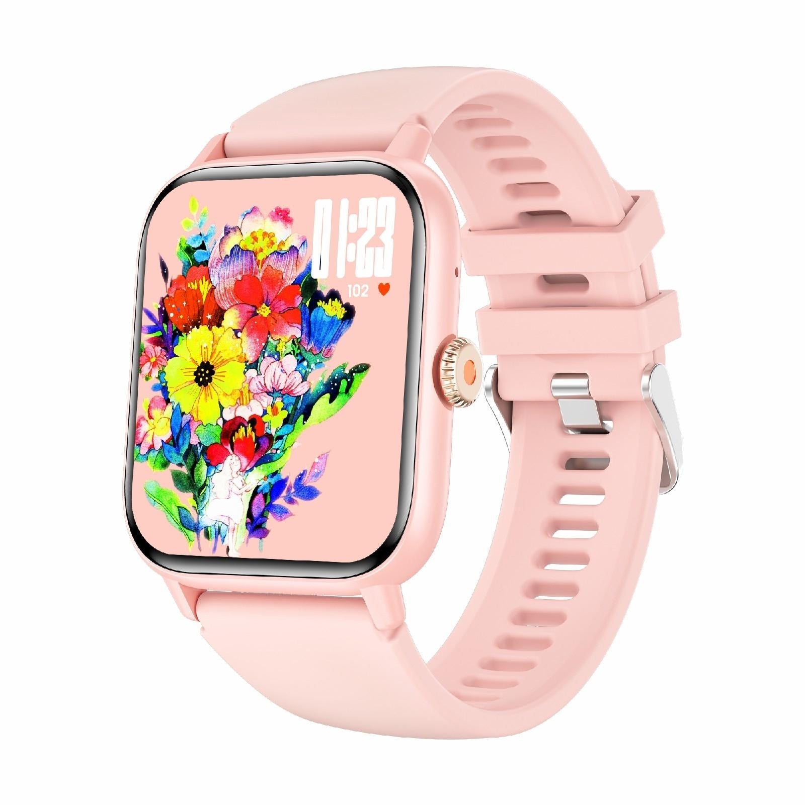 1.83 Inch Bt5.2 Smart Sport Watch Support Bluetooth Call / Sleep / Blood Sugar / Blood Oxygen / Heart Rate / Blood Pressure Health Monitor - Pink 15