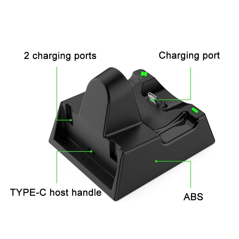 Nintendo Switch / Switch Lite Charging Stand - Compact Design - White 5