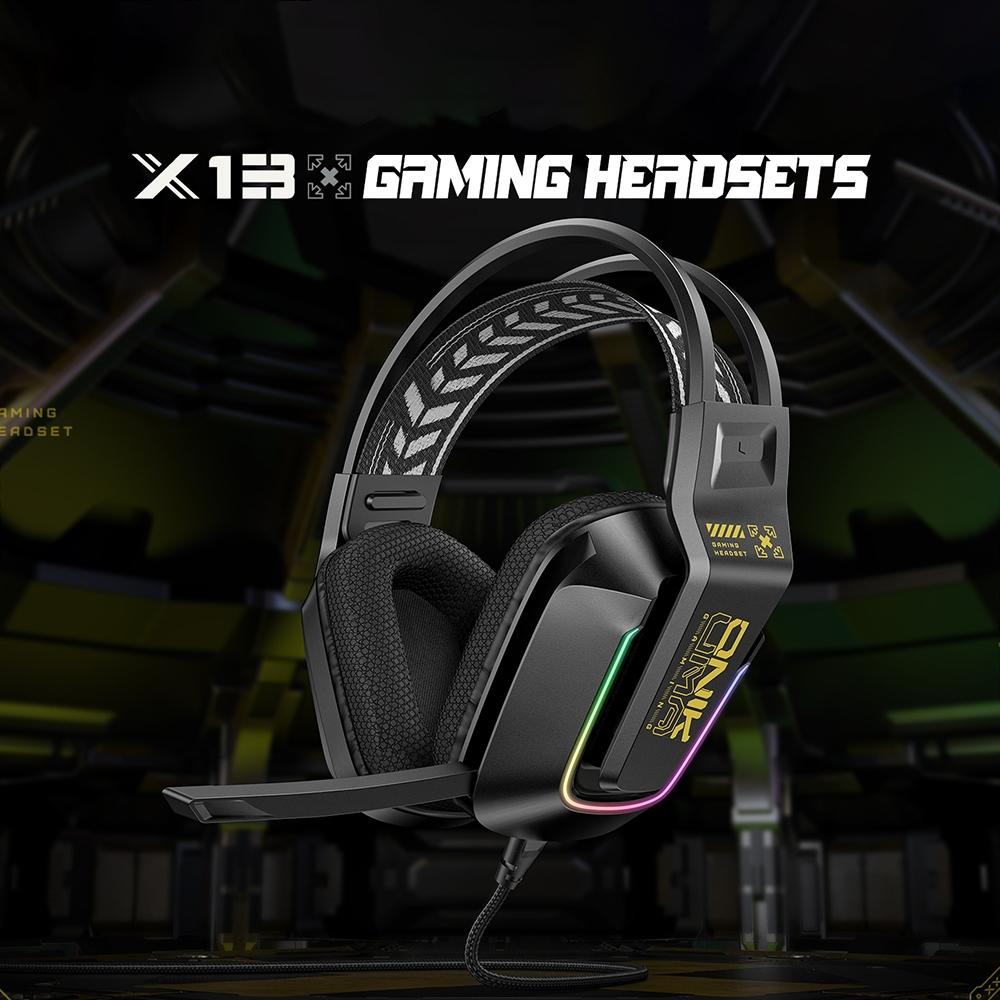 Rgb Gaming Headset With Microphone 2.2M Length - Black 4