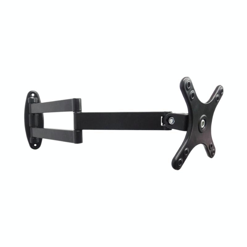 Universal Swivel Wall Mount for Computer Monitors - Black 3