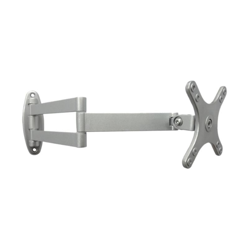 Universal Swivel Wall Mount for Computer Monitors - Black 9