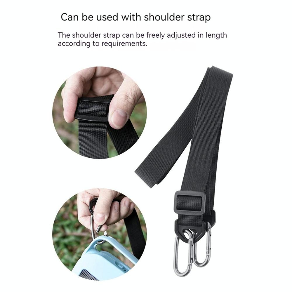 Silicone Protective Case for Bose Soundlink Flex Speaker with Shoulder Strap - Black 4