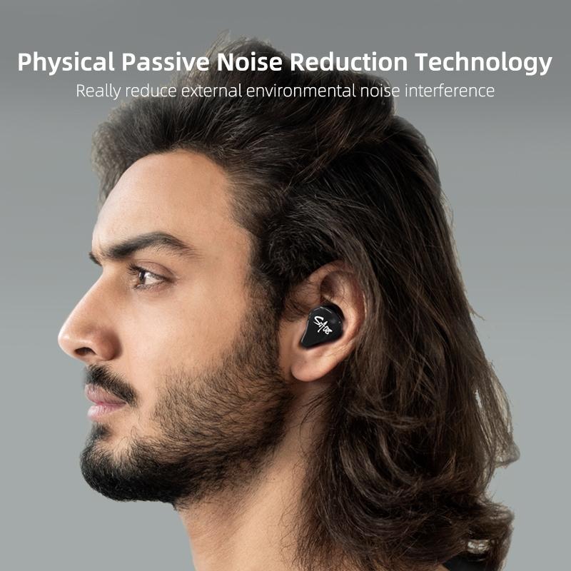 Kz Sa08 Wireless 5ba Bluetooth Tws Earphones - Black 5