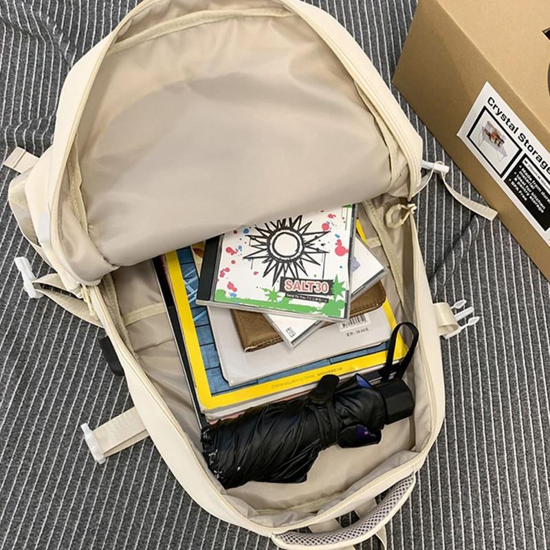 Lightweight Student Backpack For Men & Women - Black 7