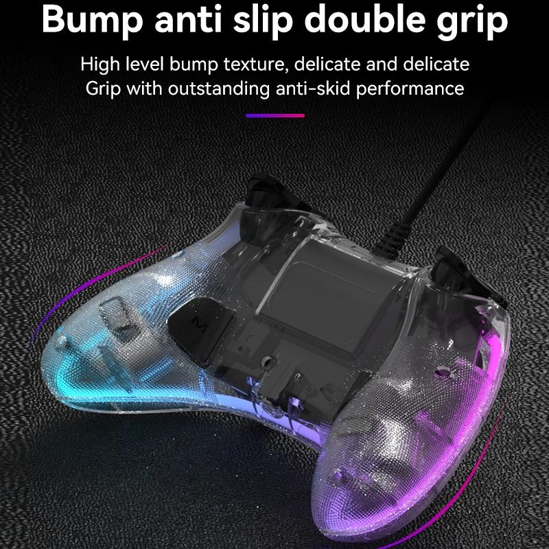 Universal Wired Gamepad for Nintendo Switch / Ps / Computer - Compatible with Multiple Devices - Black 5