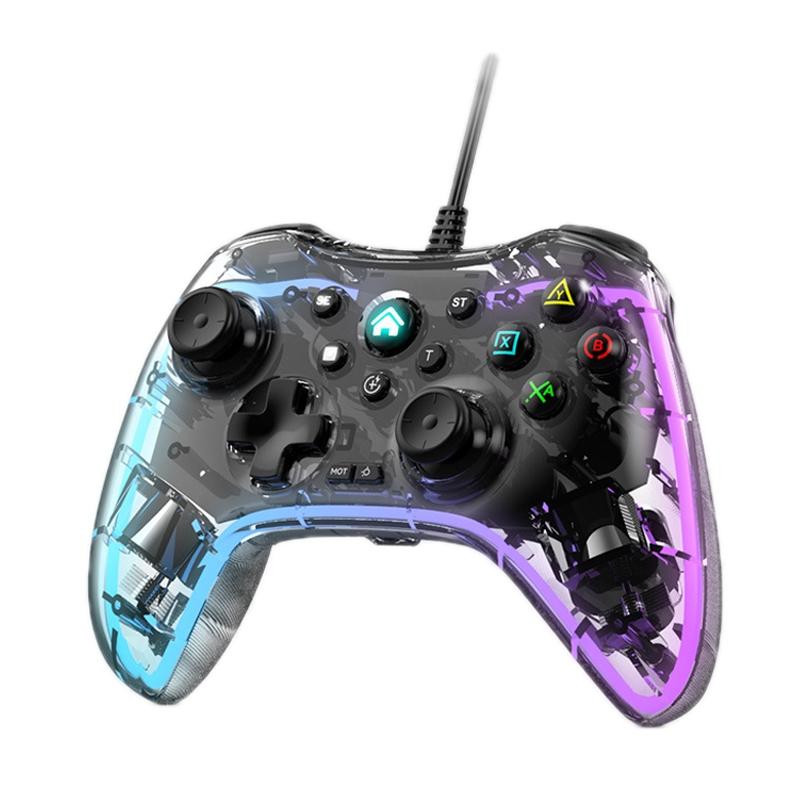 Universal Wired Gamepad for Nintendo Switch / Ps / Computer - Compatible with Multiple Devices - Black 11