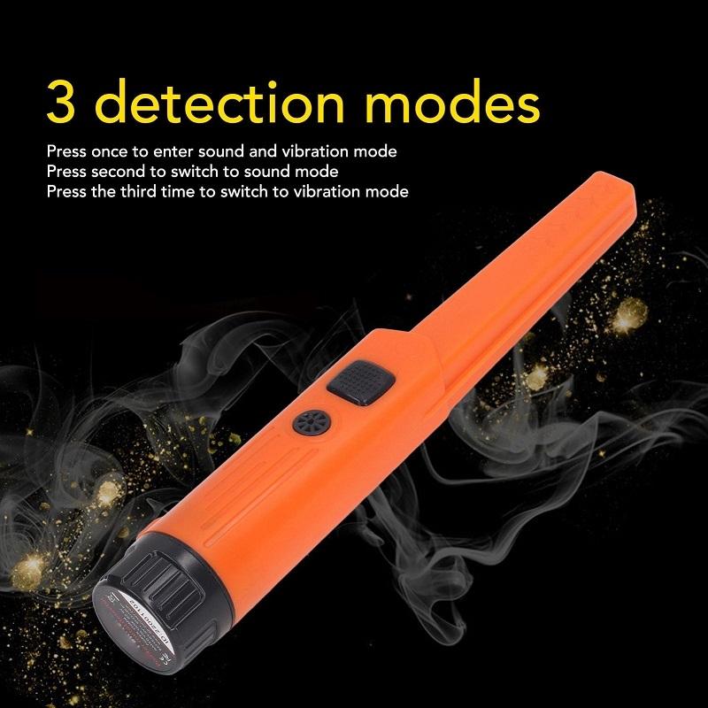 Waterproof Handheld Metal Detector - Mini - Orange 6