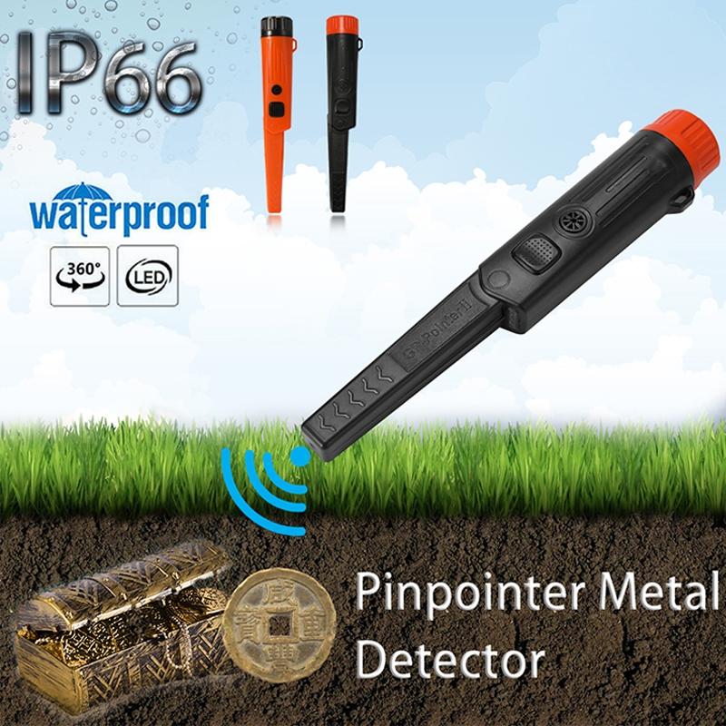 Waterproof Handheld Metal Detector - Mini - Orange 8