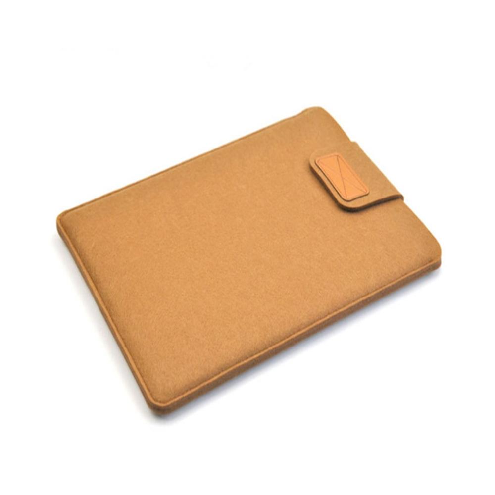 11 Inch Vertical Felt Laptop / Tablet Sleeve Bag - Khaki 8