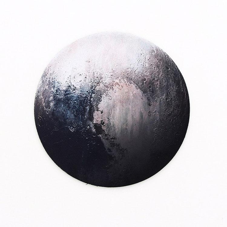 2 Pack 22Cm Cute Fruit Mouse Pad For Office Desks - Pluto 3