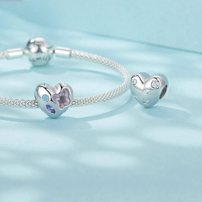 925 Sterling Silver Love Opal Diy Bracelet With Beads 4