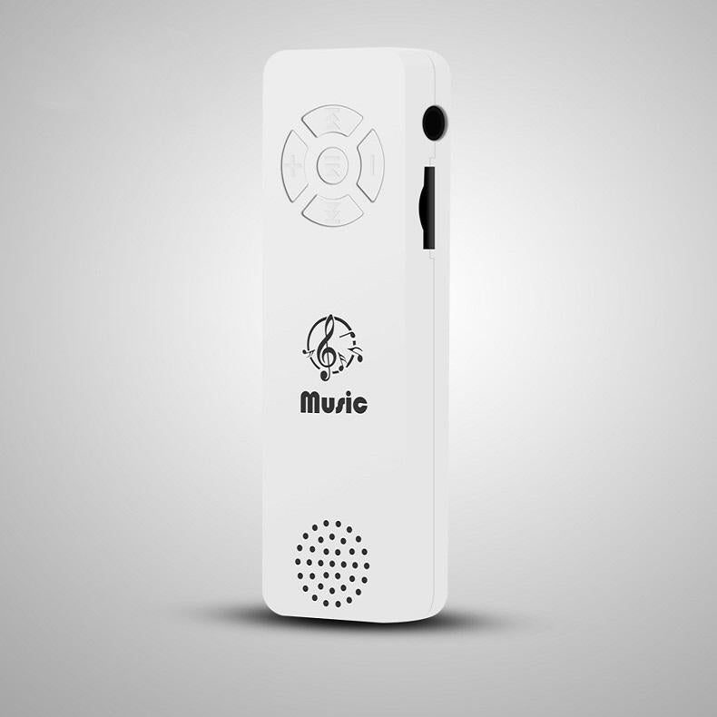 5 Piece Sports Running Mp3 Player With Tf Card Support - White 3
