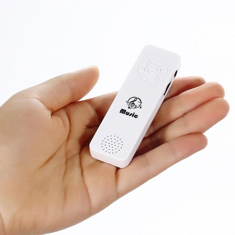 5 Piece Sports Running Mp3 Player With Tf Card Support - White 6