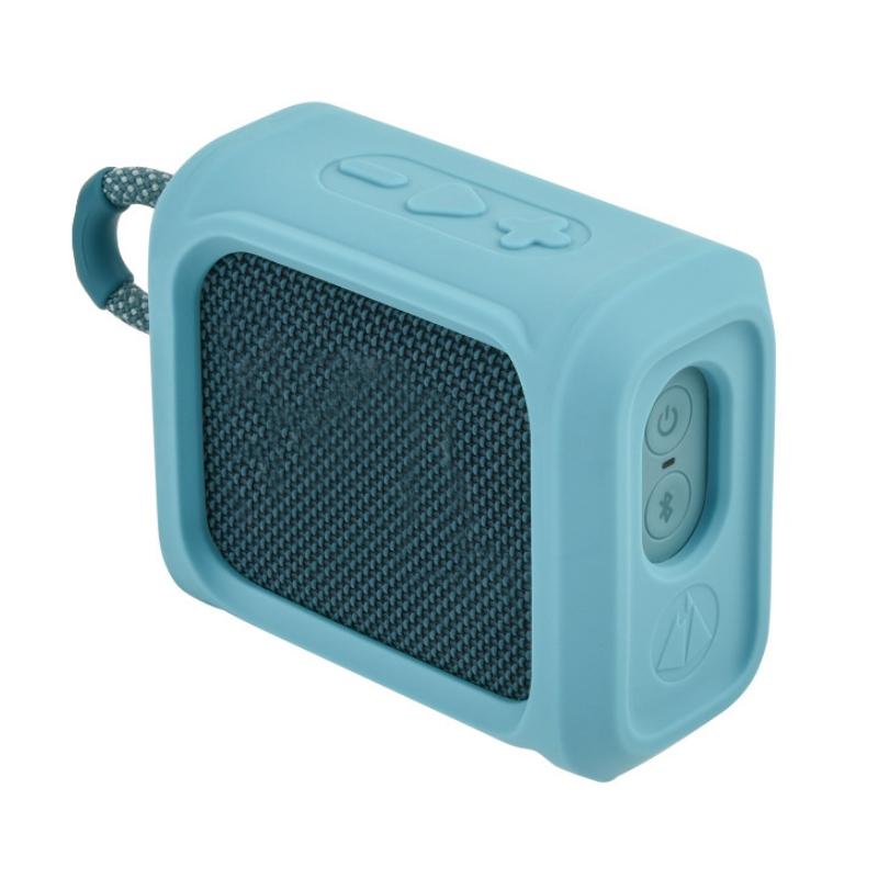 Portable Silicone Speaker Cover with Strap for Jbl Go3 - Red 7