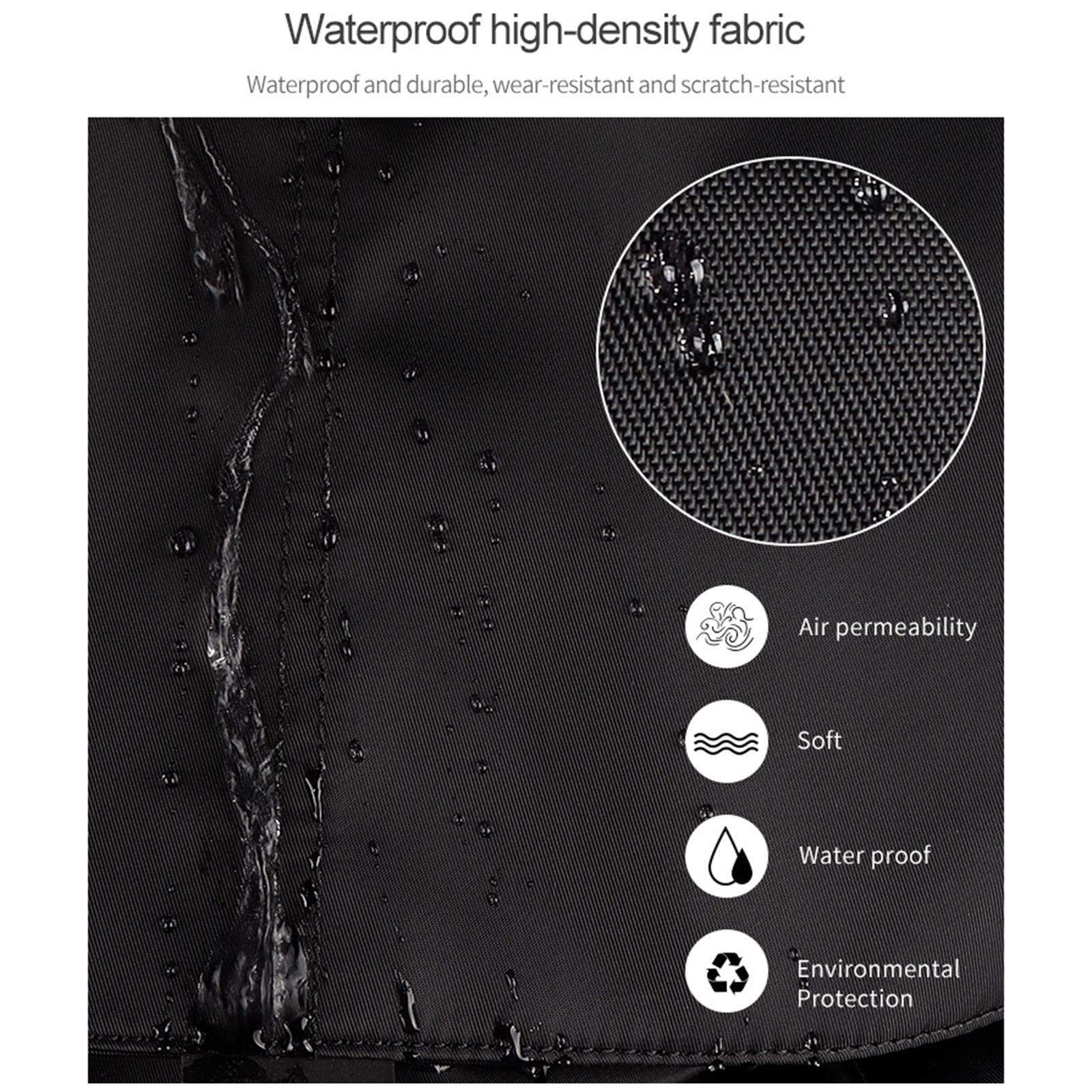 Universal Laptop Backpack With Usb Port - 13-15.6 Inch Capacity - Wine Red 6