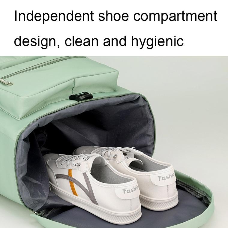 Waterproof Gym Bag - Shoe Compartment Included - Black 7