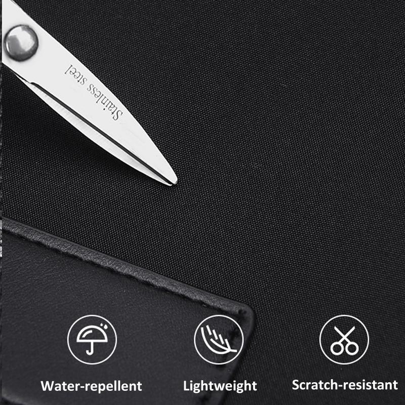 Versatile Solid Backpack For Teens & Adults - Black 6