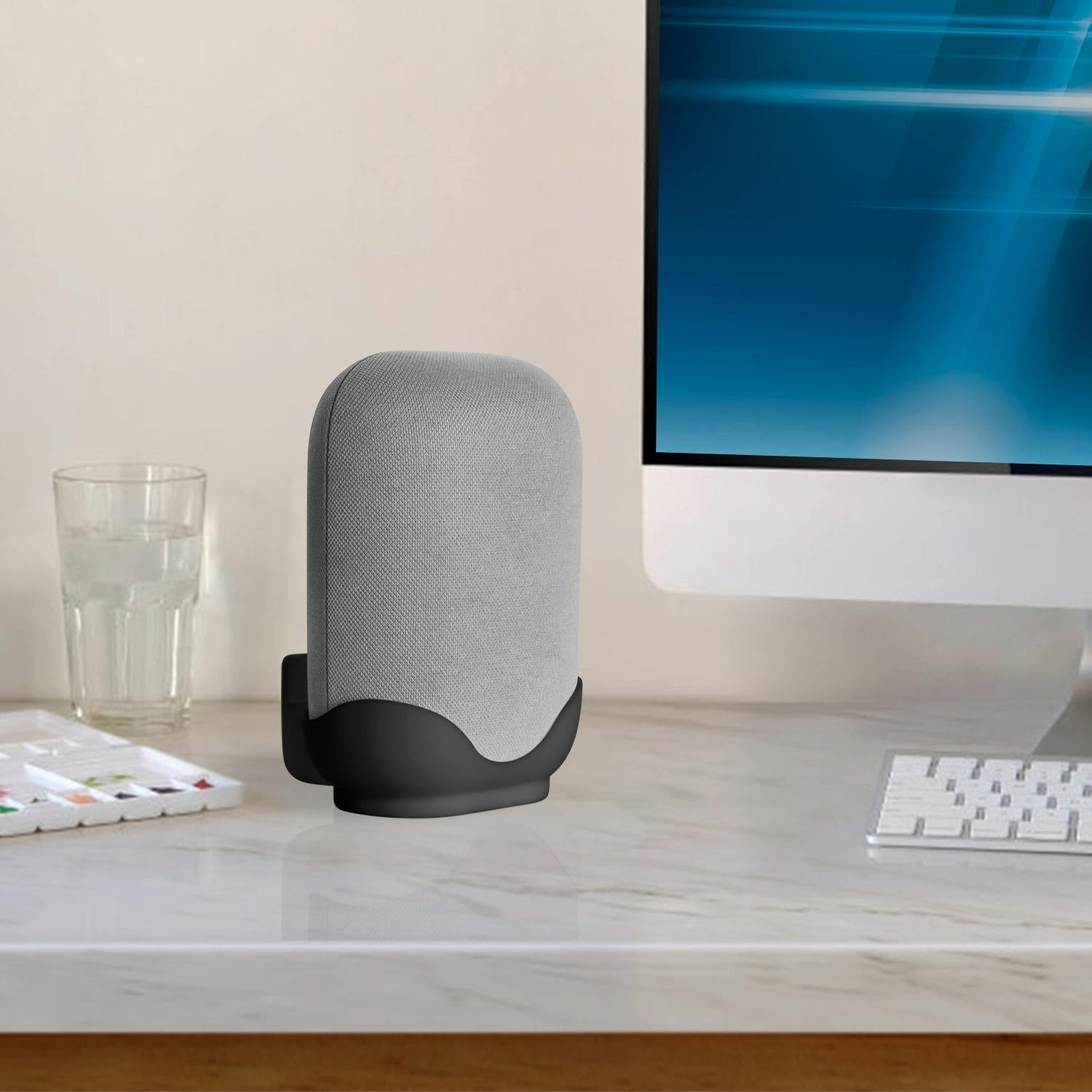 Desktop / Wall Bracket for Google Nest Audio - Jg02 - White 14